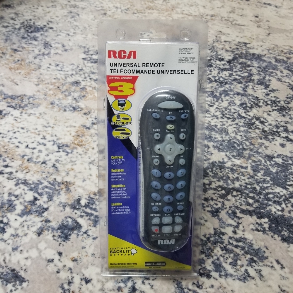 New In Package RCA Universal Remote Control